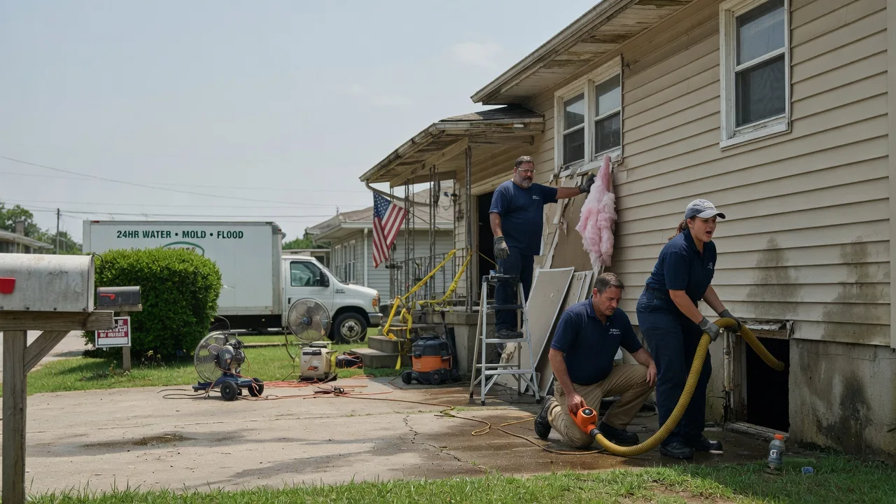 Water Damage Repair in Hitchcock, TX near me